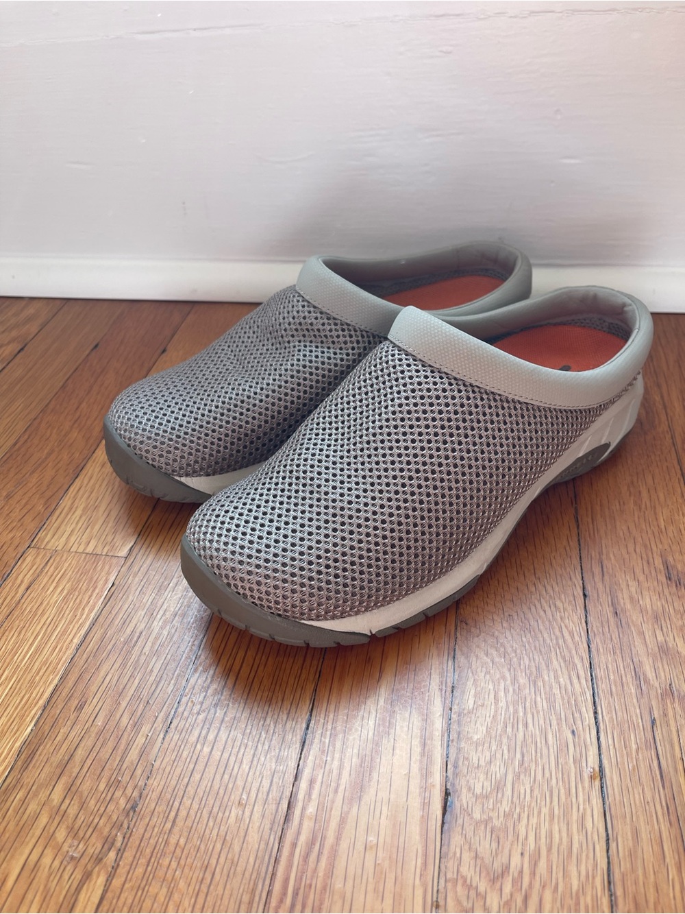 Merrell Encore Breeze 3 Clogs Womens 7 Taupe Mesh Slip On Mules Outdoors